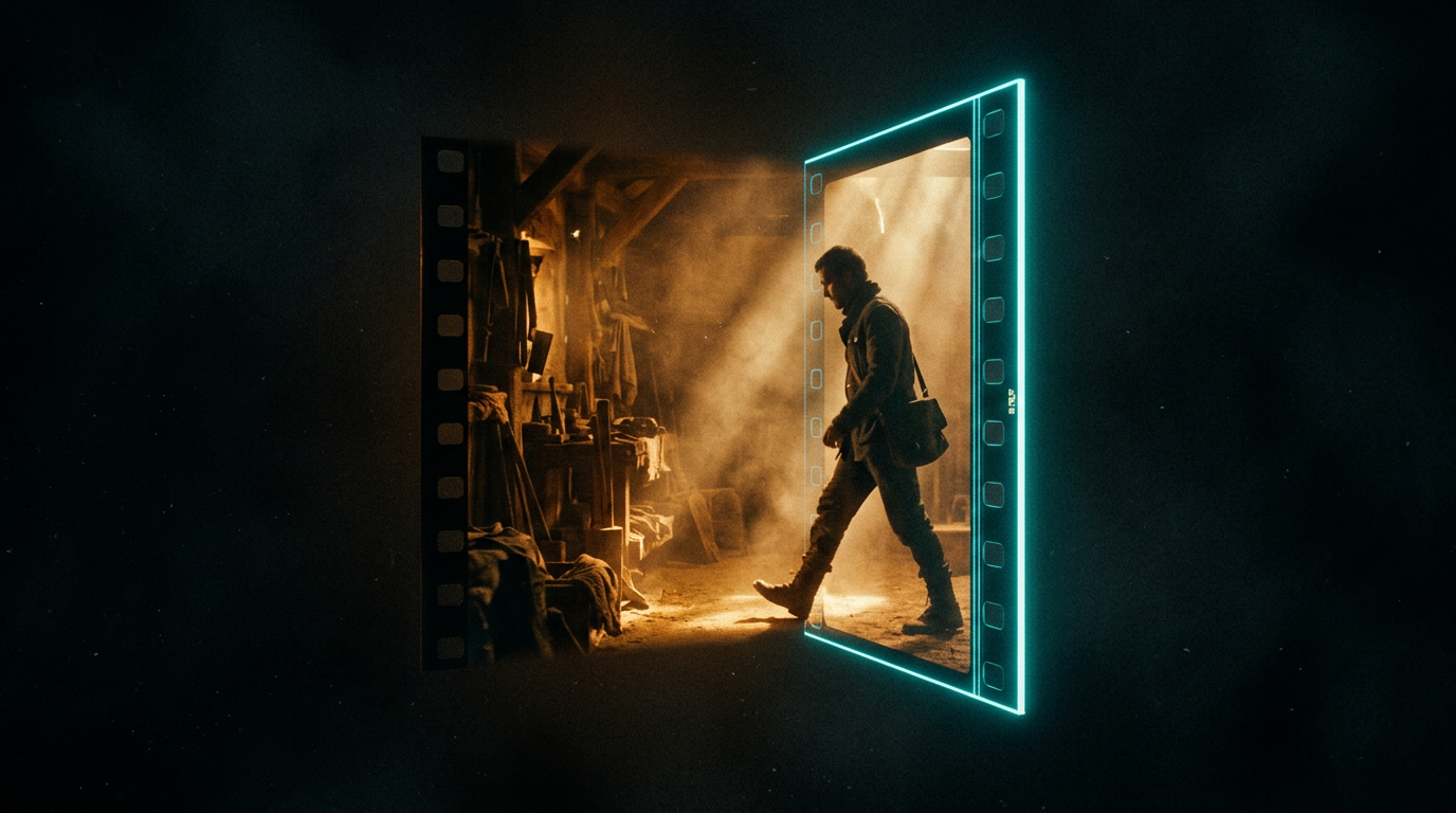 You can step into the frame and reshoot the moment